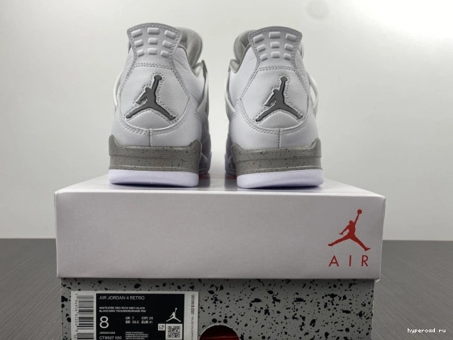Retro 4 CT8527-100 Jordan White (2021) Oreo 1009